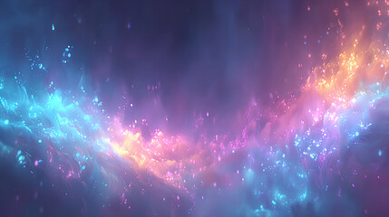 Fototapeta premium Fantasy Nebula Energy Glow