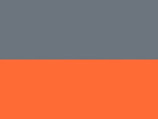 Minimalist orange and gray color block background.