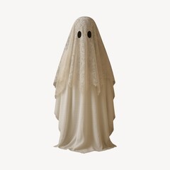 Vintage lace ghost costume