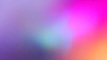Dreamy Neon Gradient Background – Pink, Violet, Cyan & Orange Blend for Clean Futuristic Design