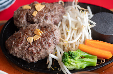 美味しそうなハンバーグ