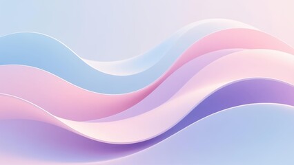 Obraz premium Abstract Art in Soft Pastels for Modern Interiors