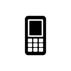 Phone icon vector for web and mobile app. Call sign and symbol. telephone symbol
