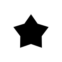 Star Icon vector for web and mobile app. rating sign and symbol. favourite star icon
