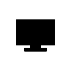 Tv icon vector for web and mobile app. television sign and symbol