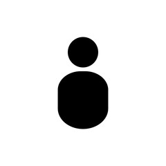 User Icon vector for web and mobile app. person sign and symbol. people icon.