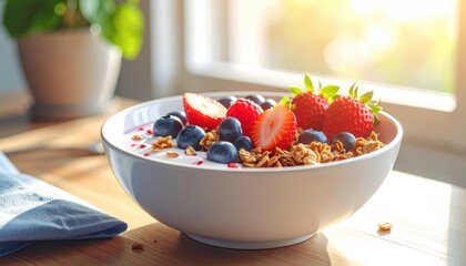 Aerial View of Person Sliding Down Huge Sand Dune Under Clear Blue Sky with Sunny Day Dramatic Lighting