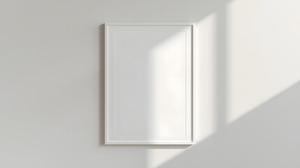 Minimal White Frame Mockup
