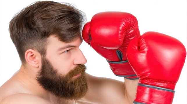 Boxing training session gym sport photography indoor close-up fitness focus