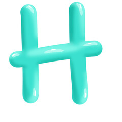 Obraz premium Alphabet font for design / create art