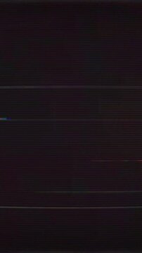 Retro Computer Noise Glitch Screen, Transition Effect