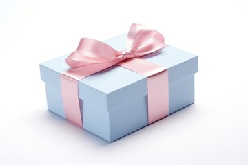 Obraz premium Gift box gift white background anniversary.