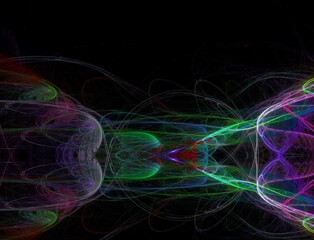 Fototapeta premium Imaginatory fractal abstract background Image