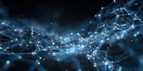 Advanced digital technology network showcasing innovative connectivity solutions for modern data communication, cybersecurity, and digital transformation in a high-tech environment