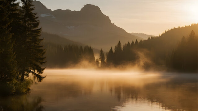 Morning mist