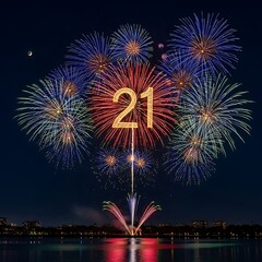 Celebration Fireworks Display Twenty-One.