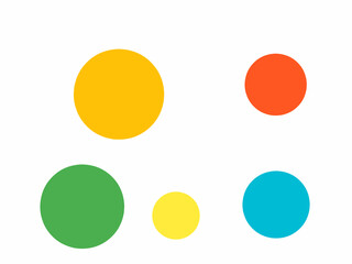 colorful easter eggs