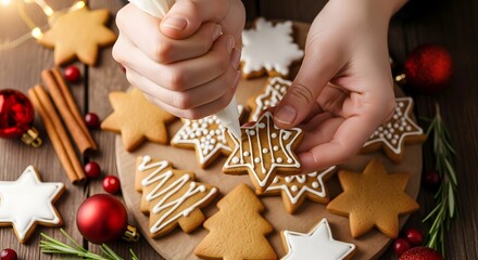 Decorating Gingerbread Cookies A Festive Holiday Treat