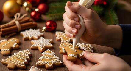 Decorating Gingerbread Cookies A Festive Christmas Tradition