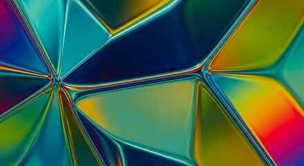 Abstract colorful geometric shapes gradient texture vibrant modern background design