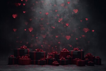 Cyber monday text illuminated with bright neon lights on a dark background with digital glitch effects and futuristic technology feel