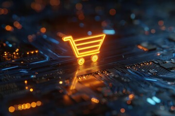 Happy diverse couple embracing in a modern car dealership with new vehicles on display