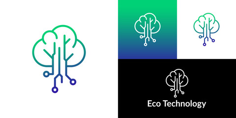 Data Tree – Eco Technology Growth Logo