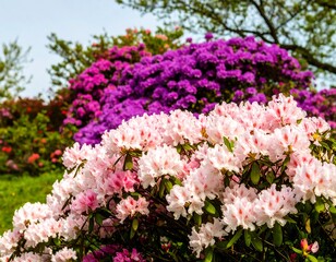 Obraz premium Blossoming garden