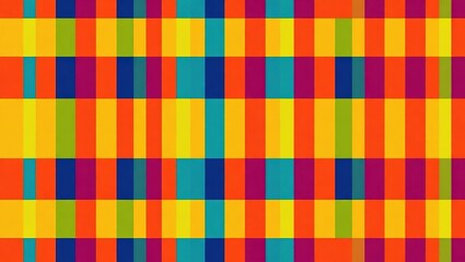 Vibrant Overlapping Stripes Geometric Pattern Background.