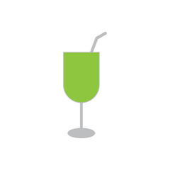 wine  logo icon illustration flat