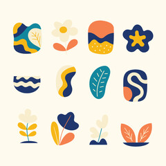 Hand-drawn shapes Vector Illustration #03