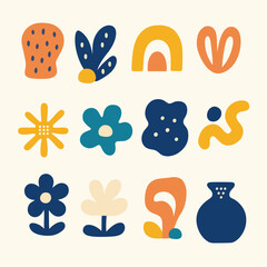 Hand-drawn shapes Vector Illustration #05