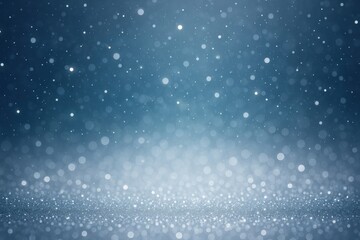 Fototapeta premium Ethereal snowy bokeh background