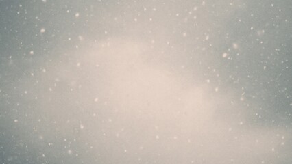 Obraz premium Serene snowfall abstract desktop wallpaper.