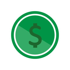 dolar icon vecktor