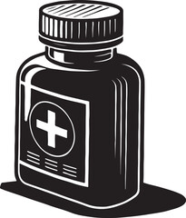 medicine bottle icon