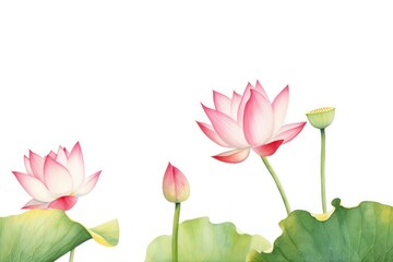 Fototapeta premium Lotus flower petal plant.
