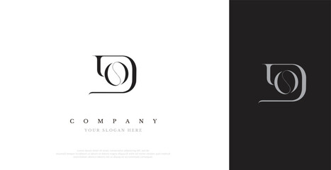 Initial DO Logo Design Vector 