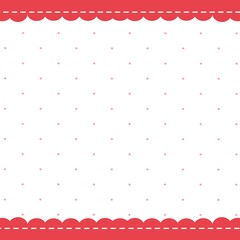 seamless pattern with dot red