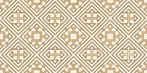 Abstract Geometric Diamond Pattern Background Seamless Repeating Surface Design