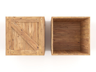 Wooden boxes