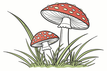 fly agaric mushroom