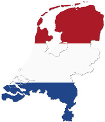 Netherlands map