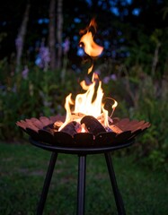Outdoor bonfire