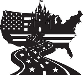 American dream castle road usa