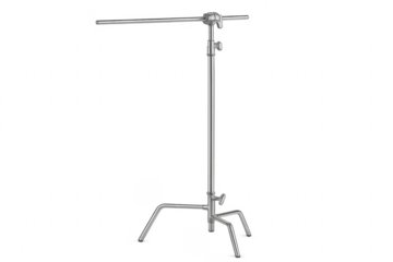 C stand with grip arm for studio equipment