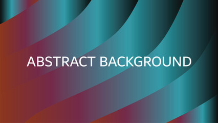 Gradient abstract background with curved lines and text flowing