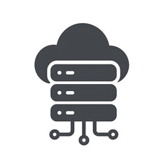 Cloud Computing Data Server Icon png transport background