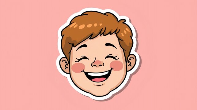 funny cartoon boy