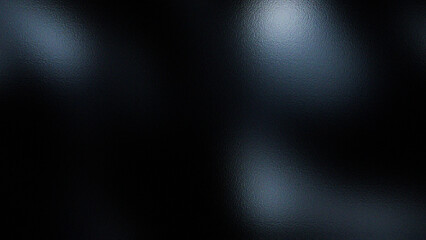 Fototapeta premium Abstract dark background with subtle blue and white light streaks and soft focus bokeh effects